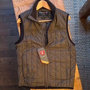 Filson Women’s Dark Olive Quilted Vest